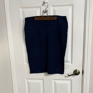 LuLaRoe Navy Pencil Skirt